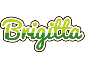 Brigitta golfing logo