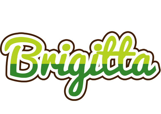 Brigitta golfing logo