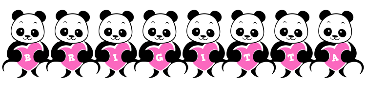 Brigitta love-panda logo