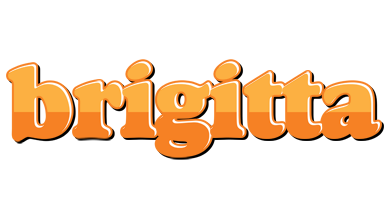 Brigitta orange logo