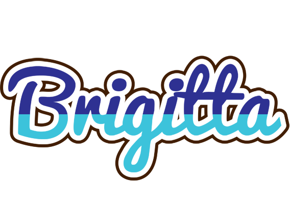 Brigitta raining logo