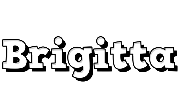 Brigitta snowing logo