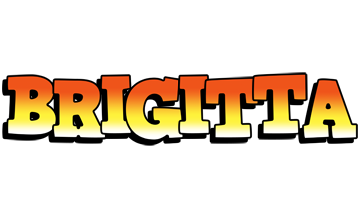 Brigitta sunset logo