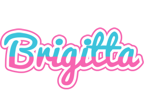 Brigitta woman logo