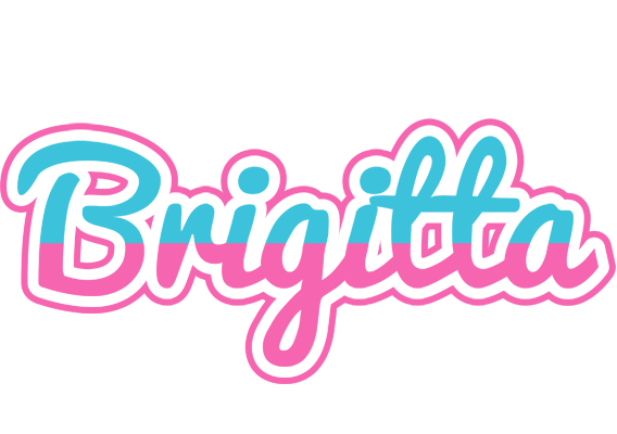 Brigitta woman logo