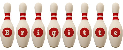 Brigitte bowling-pin logo