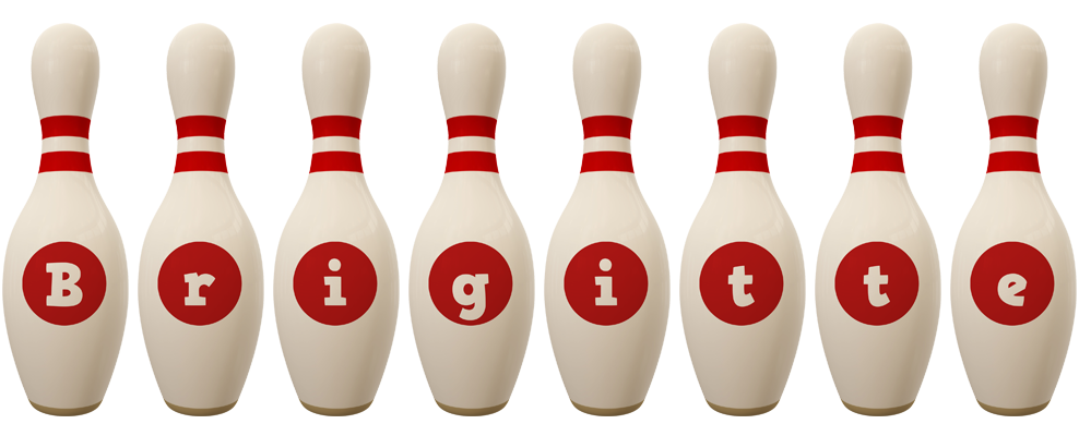 Brigitte bowling-pin logo