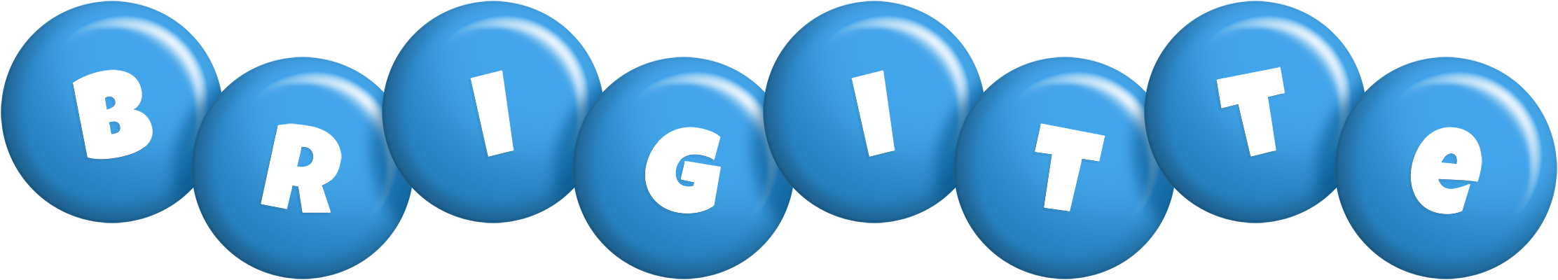 Brigitte candy-blue logo