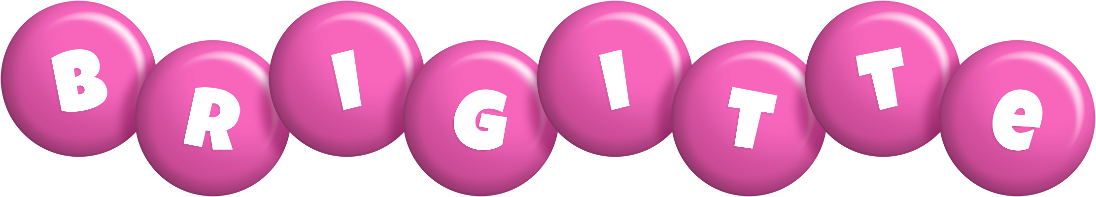 Brigitte candy-pink logo