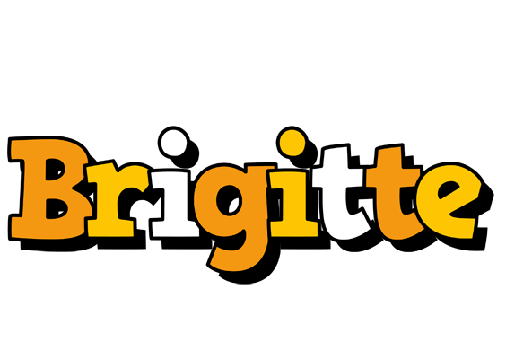 Brigitte cartoon logo