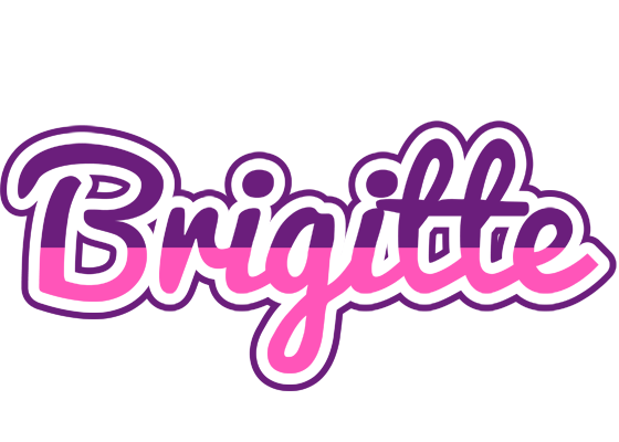 Brigitte cheerful logo