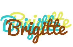 Brigitte cupcake logo