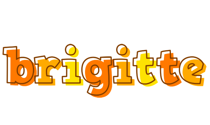 Brigitte desert logo