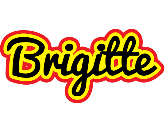 Brigitte flaming logo