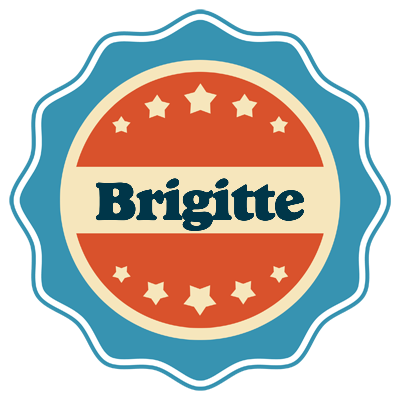 Brigitte labels logo