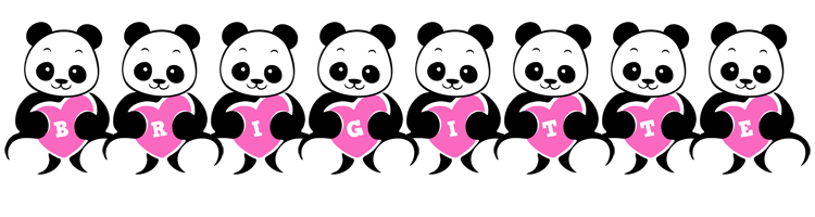 Brigitte love-panda logo