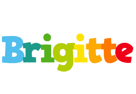 Brigitte rainbows logo