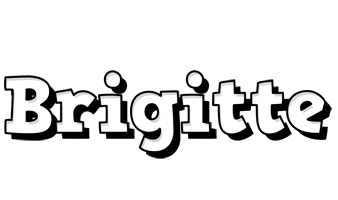 Brigitte snowing logo