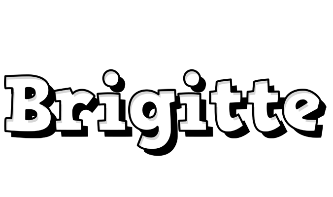 Brigitte snowing logo