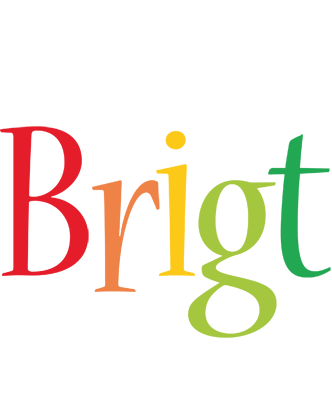 Brigt birthday logo