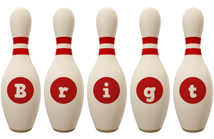 Brigt bowling-pin logo