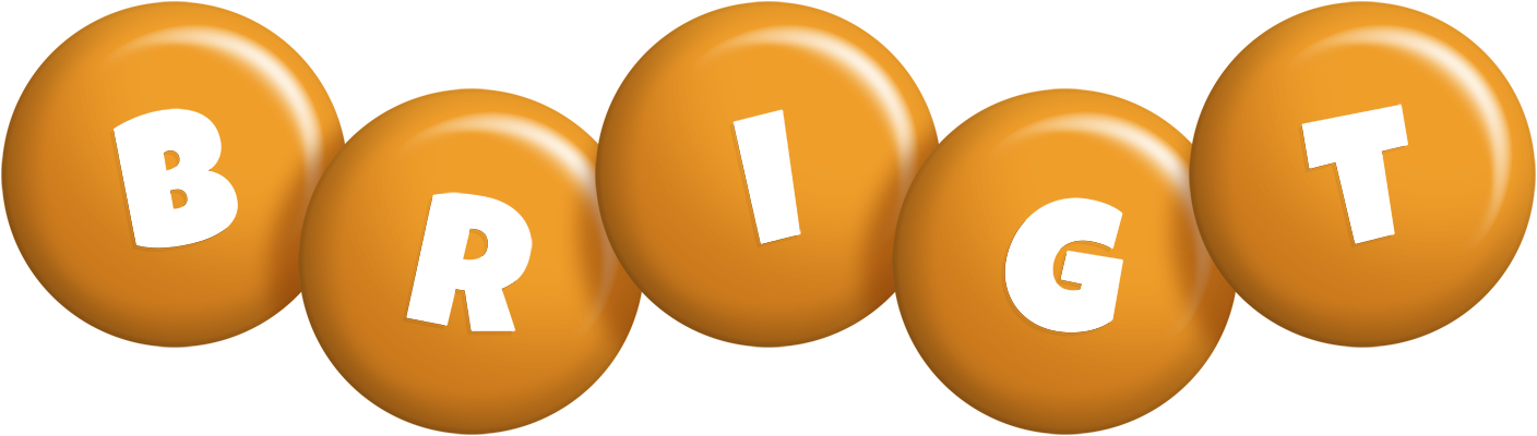 Brigt candy-orange logo