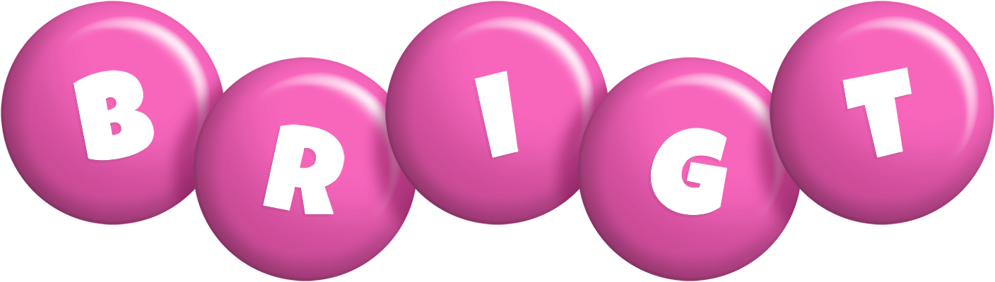 Brigt candy-pink logo
