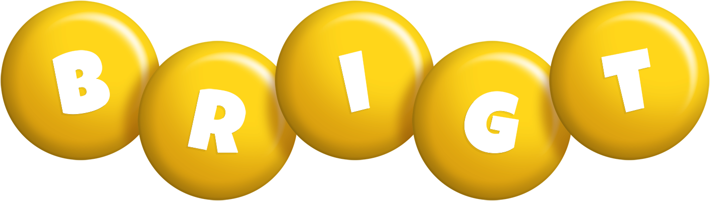 Brigt candy-yellow logo