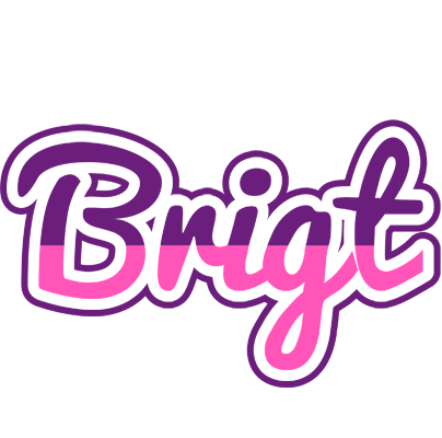 Brigt cheerful logo