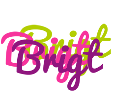 Brigt flowers logo