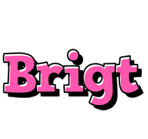 Brigt girlish logo