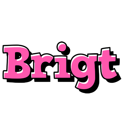 Brigt girlish logo