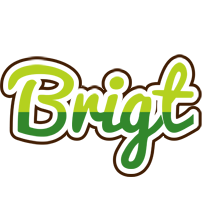 Brigt golfing logo