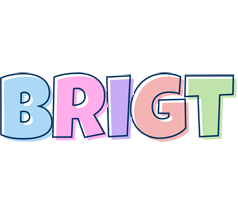 Brigt pastel logo