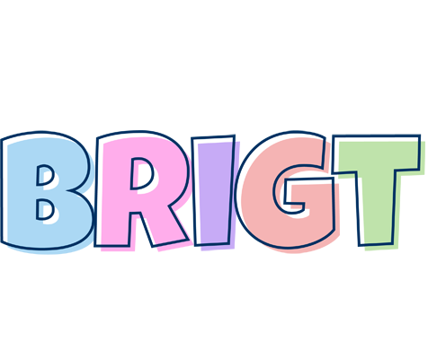 Brigt pastel logo