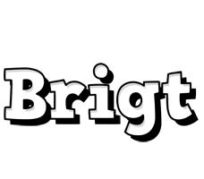 Brigt snowing logo