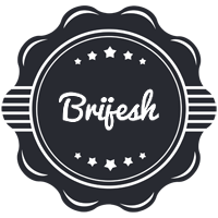 Brijesh badge logo