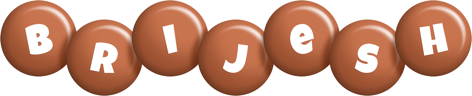 Brijesh candy-brown logo