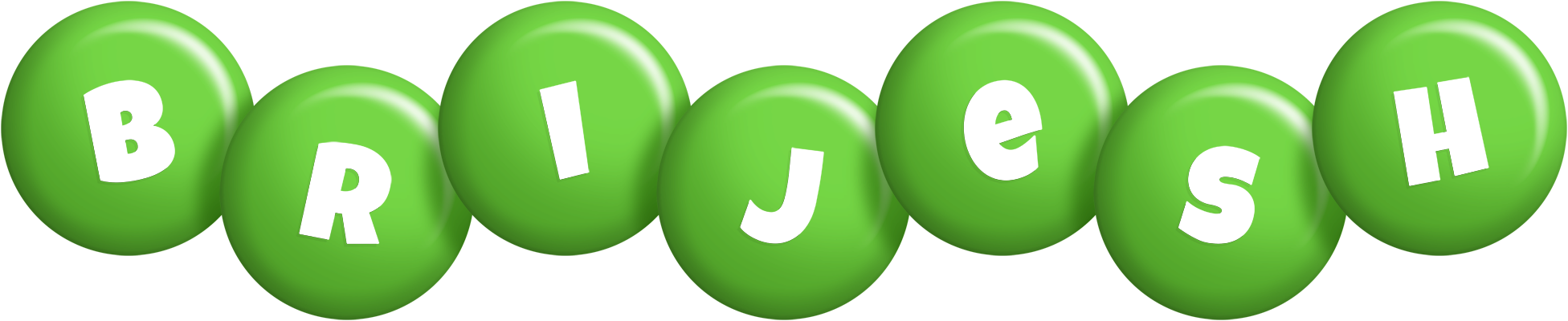 Brijesh candy-green logo