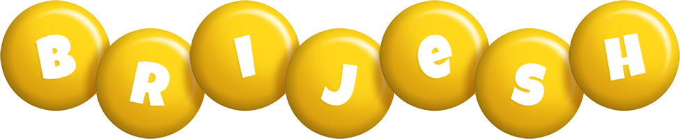 Brijesh candy-yellow logo