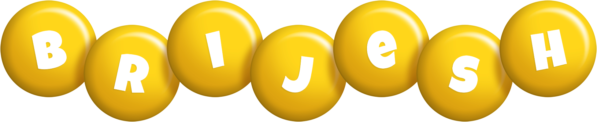 Brijesh candy-yellow logo