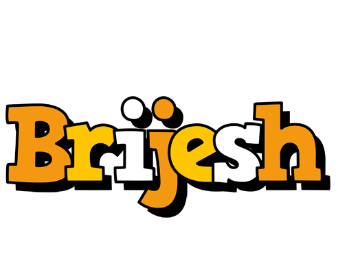 Brijesh cartoon logo