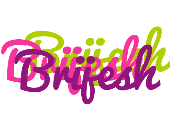 Brijesh flowers logo