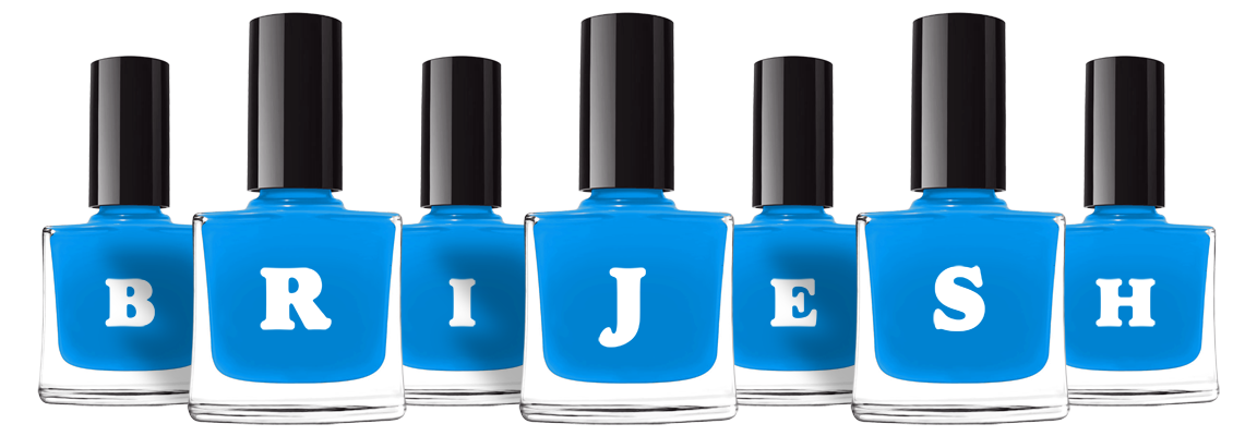 Brijesh glossy logo