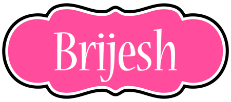 Brijesh invitation logo