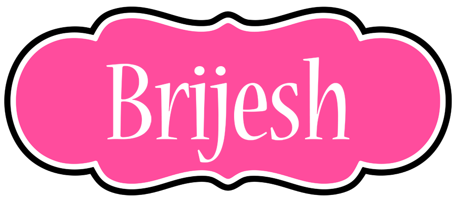 Brijesh invitation logo
