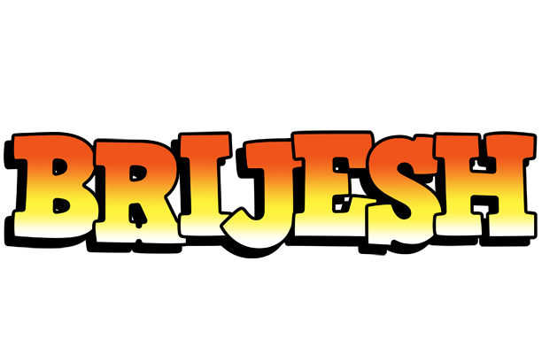 Brijesh sunset logo