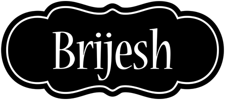 Brijesh welcome logo