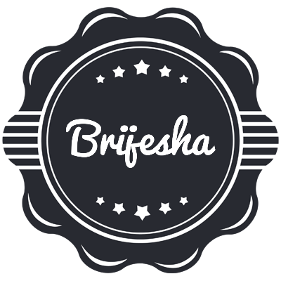 Brijesha badge logo