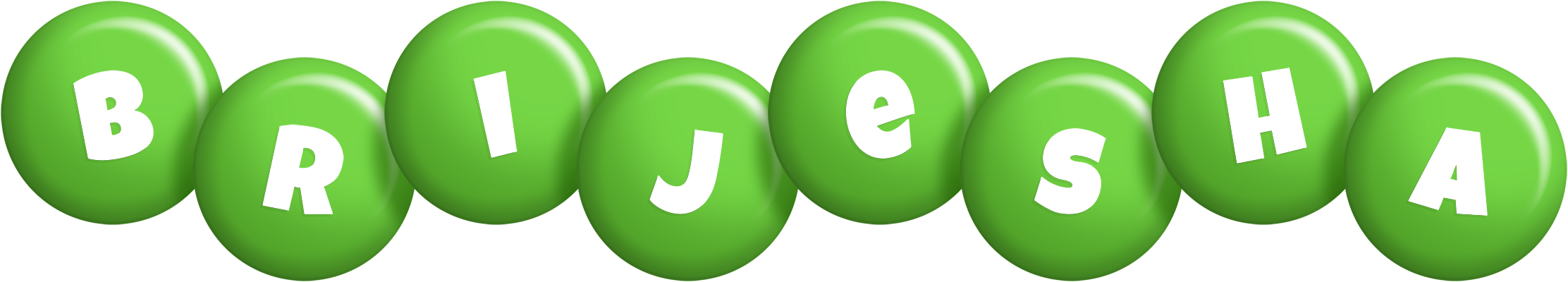 Brijesha candy-green logo